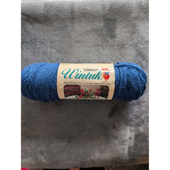 Caron Wintuk Acrylic Yarn Single Skein  - 303 Navy - Picture 1 of 3